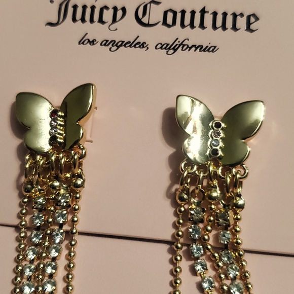 Juicy Couture Butterfly Earrings 🦋 - Picture 4 of 4